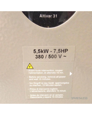 Schneider Frequenzumrichter Altivar 31 ATV31CU55N4ZH28 920040 OVP