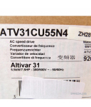 Schneider Frequenzumrichter Altivar 31 ATV31CU55N4ZH28 920040 OVP