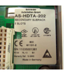Schneider Automation Secondary Subrack AS-HDTA-202 GEB