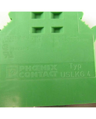 Phoenix Contact Reihenklemme USLKG4 0441012 (42Stk.) OVP