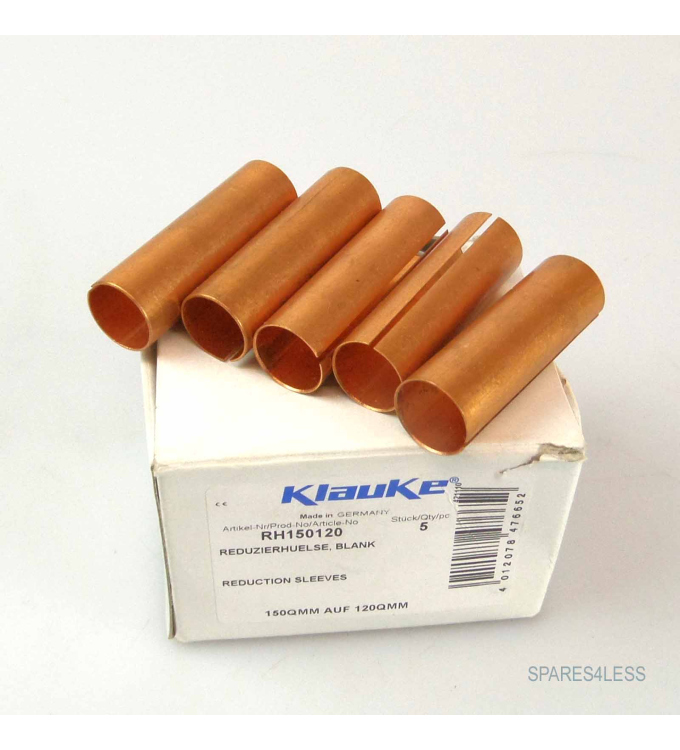 Klauke Reduzierhuelse 150QMM AUF 120QMM RH150120 (5Stk.) OVP