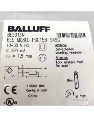 Balluff induktiver Näherungsschalter BES...