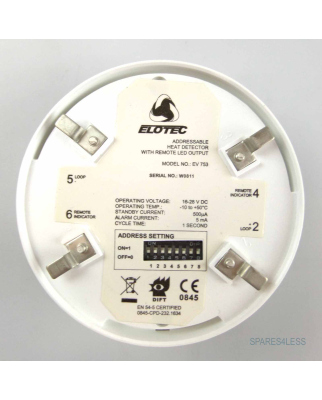 ELOTEC Wärmedetektor EV753 OVP