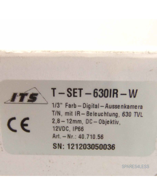 ITS SD Kamera (analog) T-SET-630IR-W 40.710.56 OVP