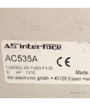 ifm AS-Interface AC535A ClassicL 4DI-Y 4DO-Y II 3D OVP