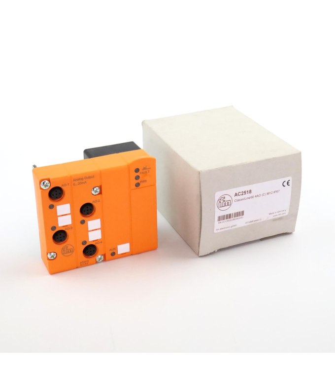 ifm AS-Interface ClassicLine90 4AO (C) M12 IP67 AC2518 OVP