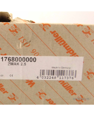Weidmüller Z-Reihenklemme ZMAK 2.5 1768000000 (24Stk.) OVP