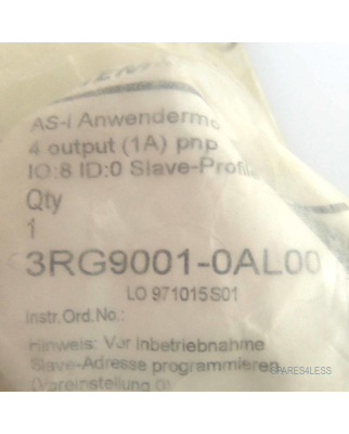 Siemens AS-Interface Modul 3RG9001-0AL00 OVP