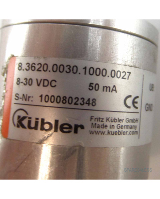 Kübler Drehgeber 8.3620.0030.1000.0027 GEB