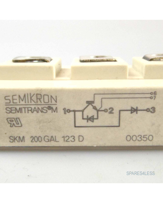 Semikron IGBT Modul SKM200GAL123D 00350 GEB