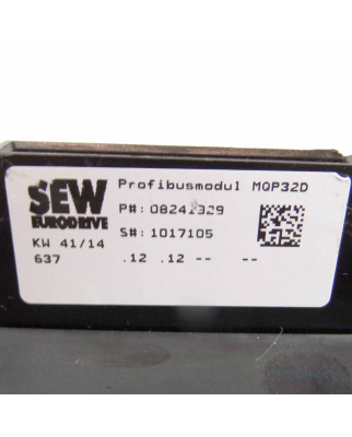 SEW Eurodrive Profibusmodul MQP32D 08241929 GEB