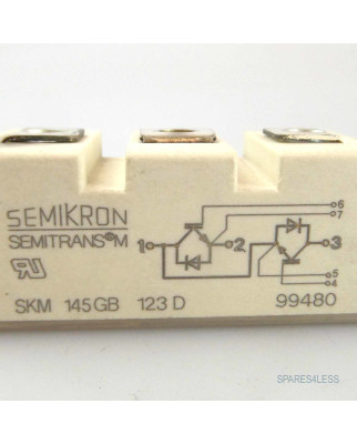 Semikron IGBT Modul SKM145GB123D 99480 GEB