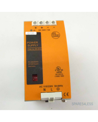 IFM Power Supply DN2012 AC115/230V 50-60Hz GEB