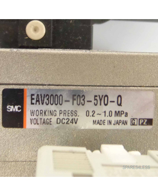 SMC Startverzögerungsventil EAV3000-F03-5YO-Q #K2 NOV