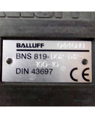 Balluff Reihenpositionsschalter BNS 819-D02-D12-100-10 OVP