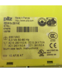 Pilz Sicherheitsschaltgerät PZE 5V 8 S 230V AC 474978 GEB