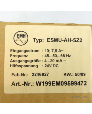 EMH Druckmessumformer ESMU-AH-SZ2 OVP