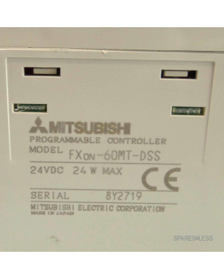 Mitsubishi Electric MELSEC Transistor Unit FX0N-60MT-DSS #K2 GEB