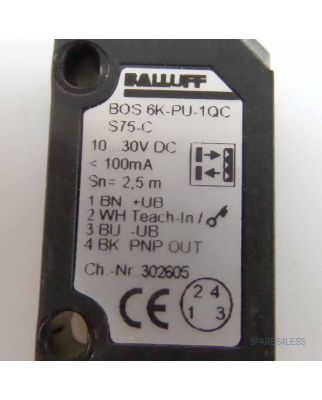Balluff Reflexionslichtschranke BOS 6K-PU-1QC-S75-C GEB