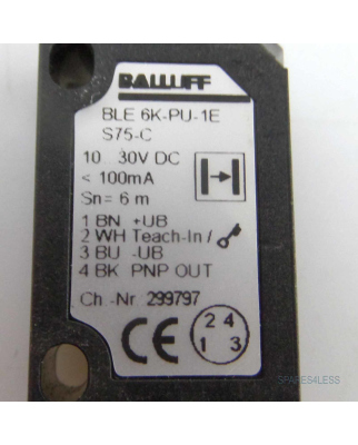 Balluff Photoelektrischer Sensor BLE 6K-PU-1E-S75-C GEB