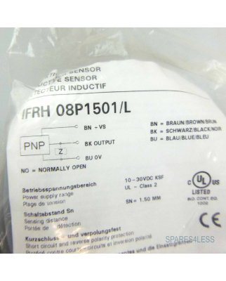 Baumer electric induktiver Sensor IFRH 08P1501/L 10164659 OVP