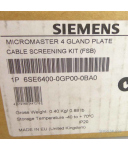 Siemens Micromaster 4 Schirmanschlussplatte 6SE6400-0GP00-0BA0 OVP