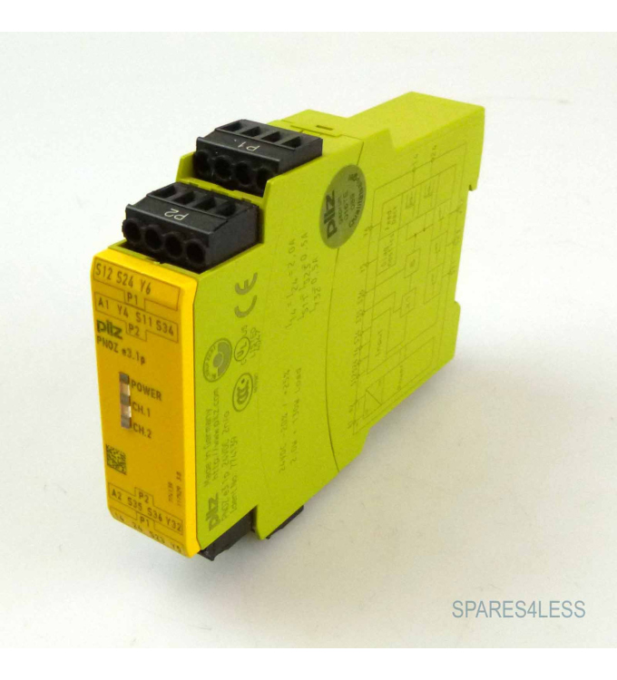 Pilz Sicherheitsrelais PNOZ e3.1p 24VDC 2n/o 774139 GEB