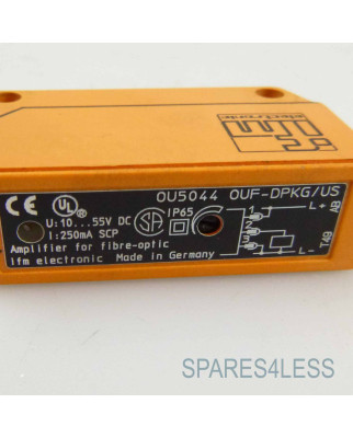 ifm Fiberoptikverstärker OU5044 OUF-DPKG/US GEB