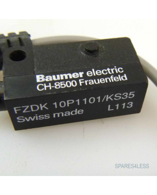 Baumer Reflexions-Lichttaster FZDK 10P1101/KS35 NOV