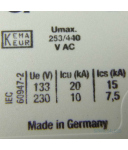 ABB Sicherungsautomat S201-C1 2CDS251001R0014 GEB
