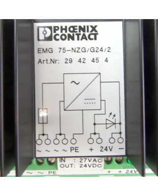 Phoenix Contact Spannungsregler-Modul EMG 75-NZG/G24/2 2942454 GEB