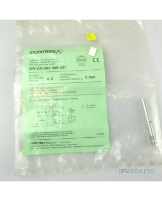 CONTRINEX Induktiver Näherungsschalter DW-AS-503-065-001 OVP