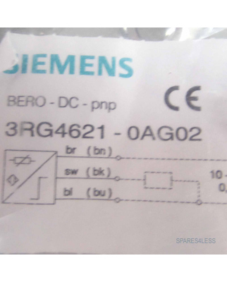 Siemens BERO Näherungsschalter 3RG4621-0AG02 OVP