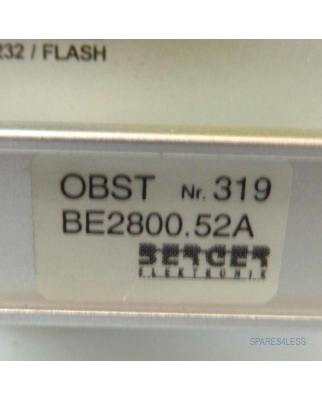 Berger Elektronik Steuergeräte Tester BE2800.52A GEB