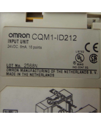 Omron Input Unit CQM1-ID212 GEB