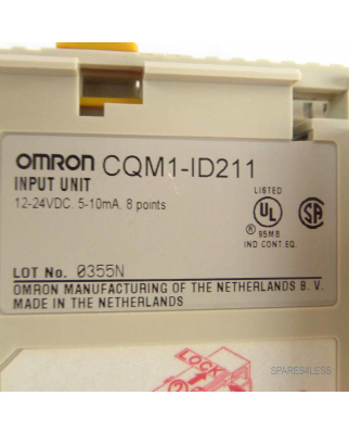 Omron Input Unit CQM1-ID211 GEB