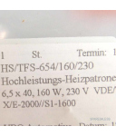 HS Heizelemente Heizpatrone HS/TFS-654/160/230 OVP