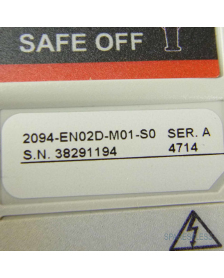 Allen Bradley Kinetix 6500 Control Module 2094-EN02D-M01-S0 GEB