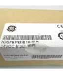GE Industrial Systems Input-Module IC676PBI016-EA SIE