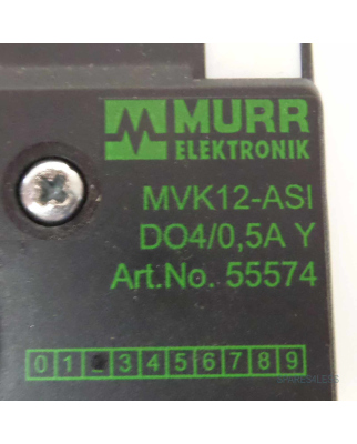 Murr elektronik Busmodul MVK12-ASI DO4/0,5A Y 55574 GEB