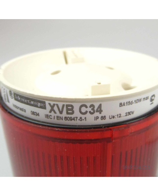 Telemecanique Leuchtelement XVBC34 Rot 084507 OVP
