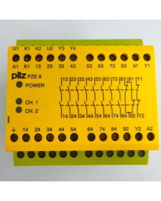 Pilz Sicherheitsschaltgerät PZE 9 230-240VAC 8n/o 1n/c 774148 OVP