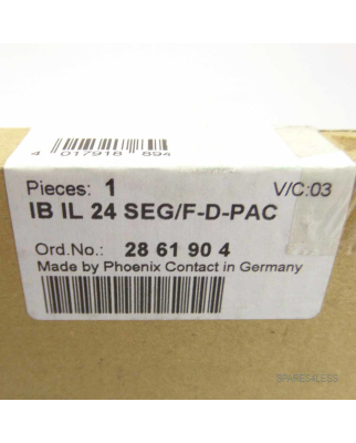 Phoenix Contact Inline Klemme IB IL 24 SEG/F-D-PAC...