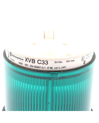 Telemecanique Dauer-Licht Signalleuchte grün XVB C33 084506 OVP