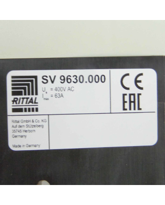 RITTAL Mini-PLS Reitersicherungselement SV 9630.000 OVP