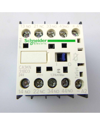 Schneider Electric Hilfsschütz CA3KN31BD3 TeSys-048428 24V OVP