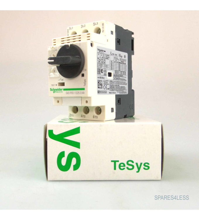 Schneider Electric Motorschutzschalter GV2P03 TeSys-021342 OVP