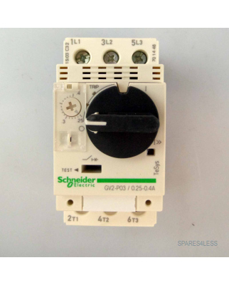 Schneider Electric Motorschutzschalter GV2P03 TeSys-021342 OVP