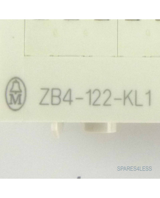 Klöckner Moeller Externes Aufschnappbare Potentialklemme ZB4-122-KL1 GEB