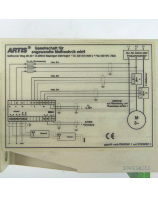 Artis Messumformer MU4 GEB
